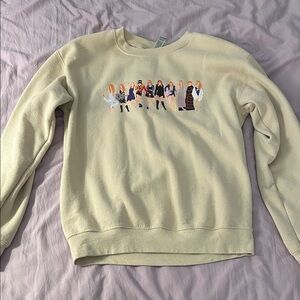Taylor Swift Cream Graphic Crewneck